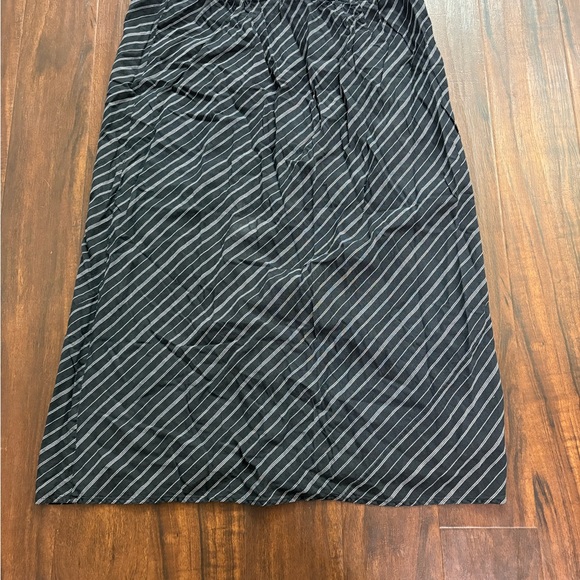 Lane Bryant Black and White Striped Maxi Skirt - Picture 4 of 4